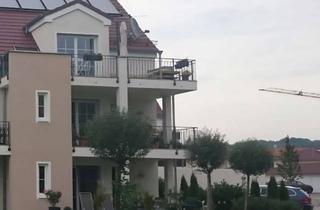 Teilm&ouml;blierte Penthouse mit drei Zimmern in Donauw&ouml;rth in Donauwörth