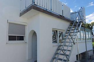 RESERVIERT - san. 3-Zi-Wohnung im 1.OG mit Balkon (Glasfaser), Dachspeicher, Keller, Garage und Gart in Haimhausen