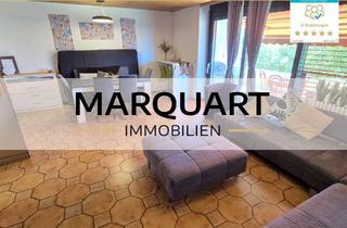 Maisonettewohnung im DHH-Stil mit wunderbarem Ausblick in Euerdorf