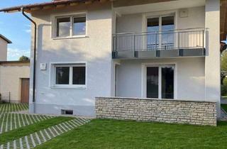 Gro&szlig;z&uuml;gige 136m&sup2; EG-Wohnung mit eigenem Garten in Teising