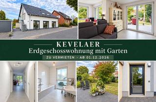 Neubau aus 2026 in Toplage: Erdgeschoss-Wohnung mit Garten, eigenem Eingang und 2 B&auml;dern in Kevelaer in Kevelaer