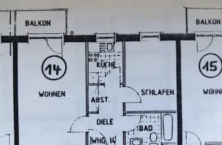 Ansprechende 2-Zimmer-Wohnung mit Balkon und EBK in Bad Segeberg in Weede