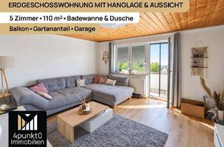 5 Zimmer, gro&szlig;e Wohnk&uuml;che und Weitblick &uuml;ber das Ries - Haustiere nach Absprache in Hainsfarth