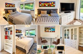 M&ouml;blierte 2-Zimmer-Wohnung in B&auml;k am Wald mit Garten in Bäk