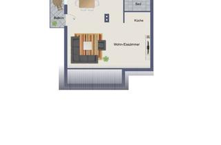 Attraktives Wohnen: 2-Zimmer-DG-Wohnung in Lenting in Lenting