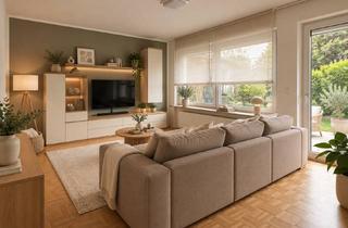 3-Zimmer Erdgeschosswohnung mit Garten, Terrasse und Garage in Oelde