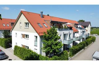 Lichtdurchflutete 2-Zimmer-DG-Wohnung mit Balkon und Einbauk&uuml;che in ruhiger Lage in Unterhaching