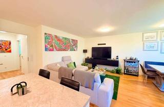 Moderne, voll m&ouml;blierte Neubauwohnung mit gro&szlig;em Balkon &amp; Tiefgaragenstellplatz in Hamberge