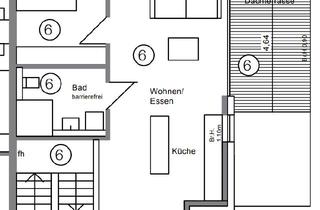 *TOP* ca. 77m&sup2;, Erstbezug, 3-Zimmer Wohnung mit eigenem Eingang in J&uuml;lich in Jülich